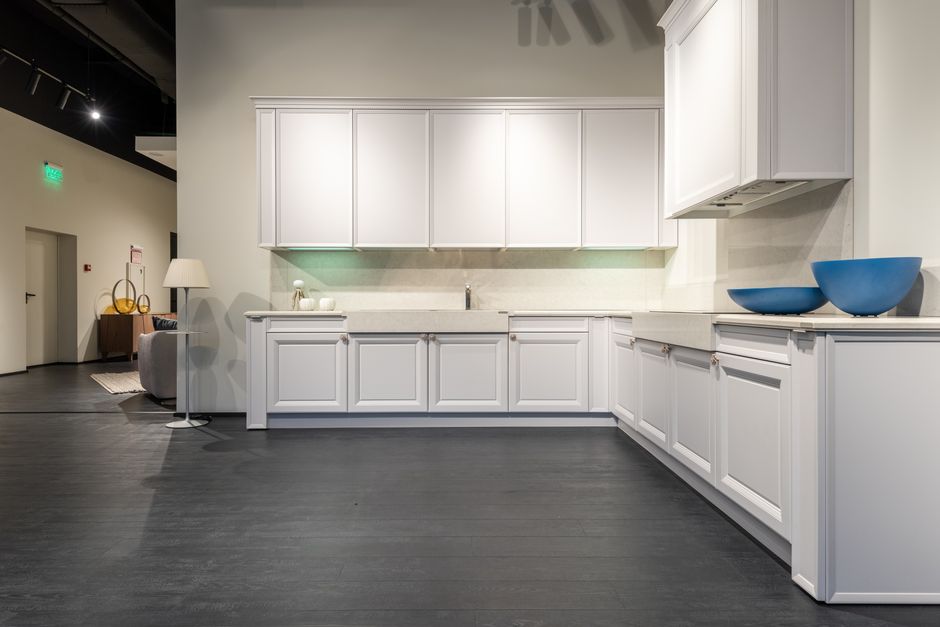 Interior designer kitchen showroom